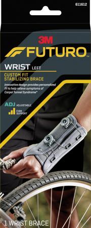 Futuro Custom Fit Stabilizing Wrist Brace 611612ENR Left Hand Adjustab –  Betahealth