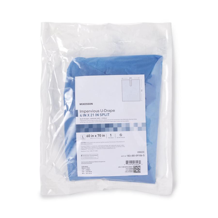McKesson Mayo Stand Covers, Blue, 23 X 54 Inches, Disposable, 30 Per Case, 16-I80-13105-S