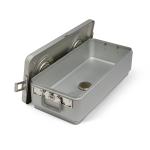 Medline Steriset Full-Sized Sterilization Containers with Drain and Lid