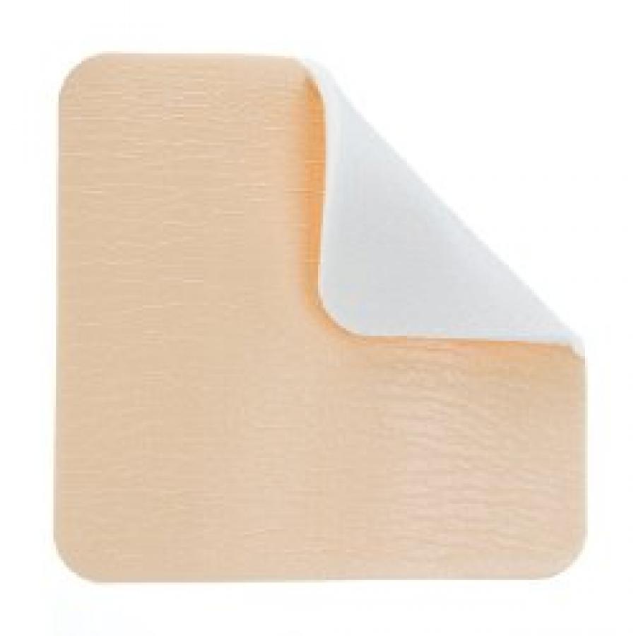 Dermarite Comfortfoam Silicone Foam Dressings Rectangle Polyurethane Foam Tan Sterile X