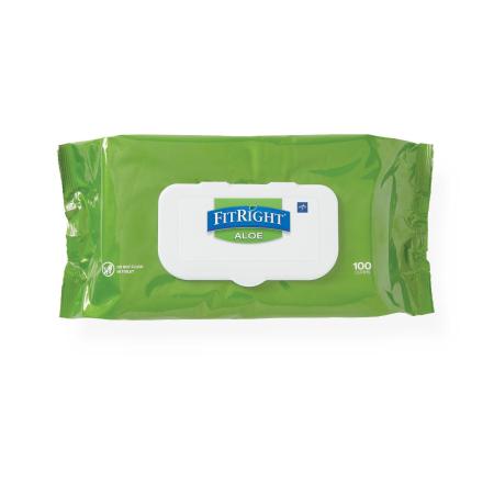 Medline FitRight Personal Cleansing Wipes