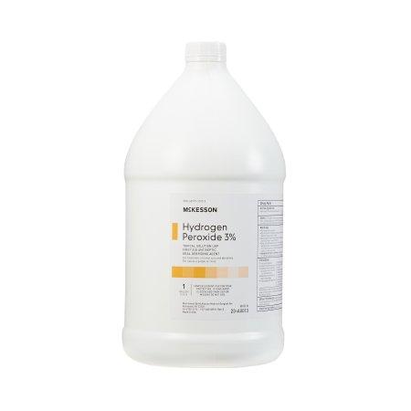 McKesson Hydrogen Peroxide, Topical Liquid, 1 Gal, 3% Strength, Bottle, 1 Count, #23-A0013
