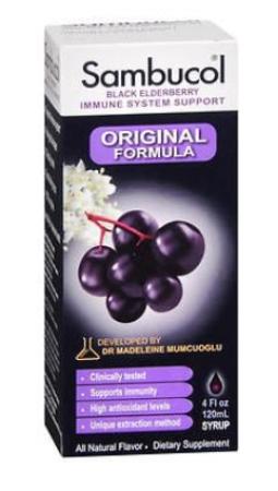 Emerson Sambucol Dietary Supplements