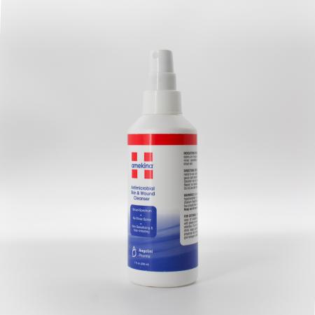 Amekina Antimicrobial Skin and Wound Spray, 200mL, Modified Sodium ...