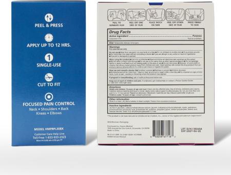 thumbnail image 2 of NobleAid 4% Lidocaine Patches Maximum Strength – 5 Pack Pain Relieving Gel Patches, 5.5 X 4 Inches 2 of 6