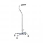 Carex Offset Quad Cane with Large Base