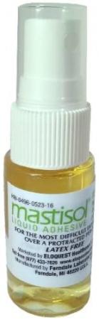 Ferndale Mastisol Liquid Adhesive, 15 milliliter Pump Spray Bottle,  Latex-free, #00496052316