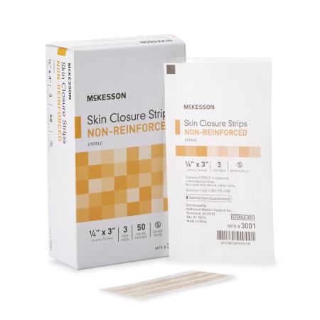 McKesson Non-Reinforced Skin Closure Strips