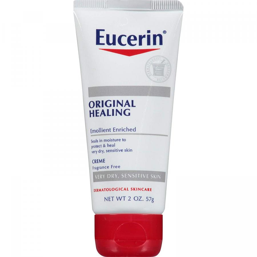 Eucerin Original Healing Soothing Repair Creme 2 oz product package
