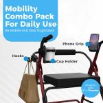 Easy To Use Products Mobility Combo Pack For Walker/Wheelchair
