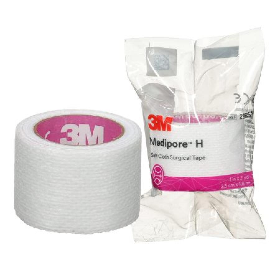 3M US Opco 3M Medipore H Perforated Medical Tape, White, 1 Inch X 2 ...